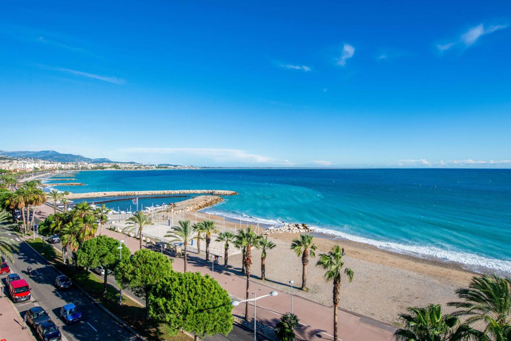 Le Balcon Sur La Baie - Welkeys Lejlighed Cagnes-sur-Mer Eksteriør billede